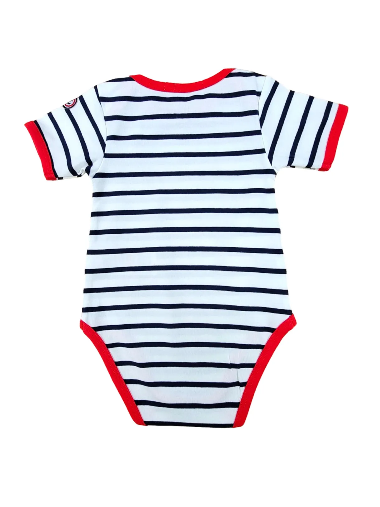 LITTLE MARCEL Body Manches Courtes Bébé Marin Bleu-Marine