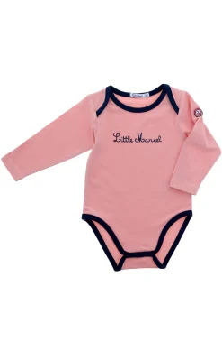 LITTLE MARCEL Body Manches Longues Bébé Rose