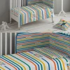 LITTLE MARCEL HOUSSE DE COUETTE COTON CRECHE 115X145 + 50X30 LITTLE MARIN MULTI