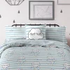 LITTLE MARCEL HOUSSE DE COUETTE COTON NUAGES BLEU 140×200 cm