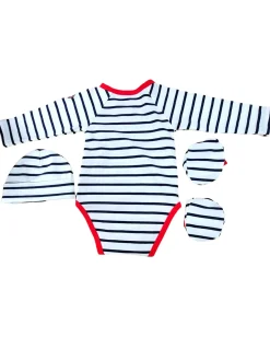 LITTLE MARCEL Kit naissance Bébé Marin Bleu-Marine