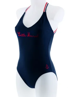 Femme LITTLE MARCEL Maillot de bain 1 pièce Femme Uni Marine