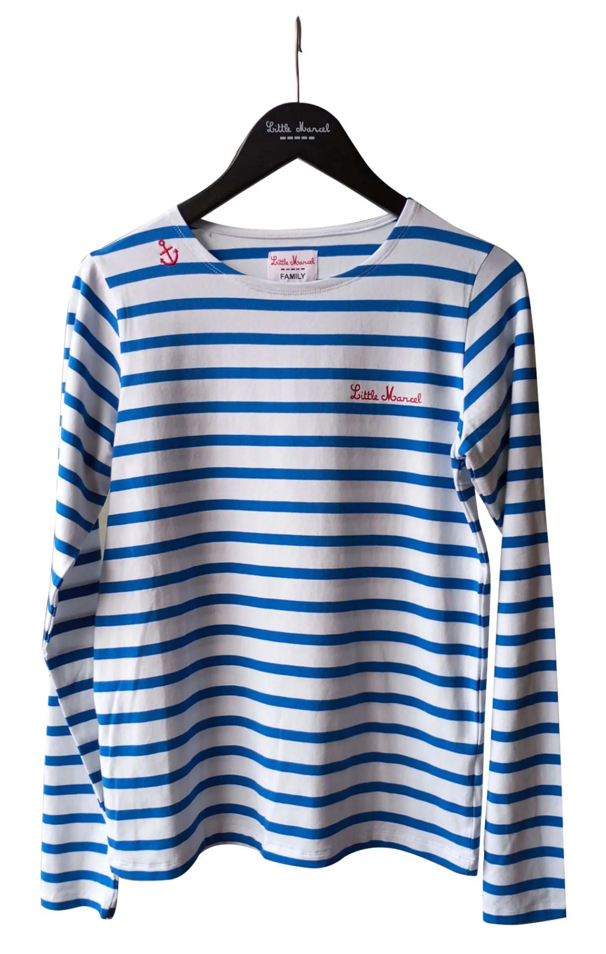 Femme LITTLE MARCEL Marinière femme MARYSE BLANC BLEU