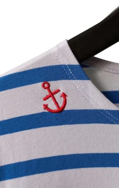 Femme LITTLE MARCEL Marinière femme MARYSE BLANC BLEU
