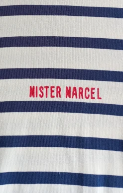 Homme LITTLE MARCEL Marinière Homme MARCUS ECRU MARINE