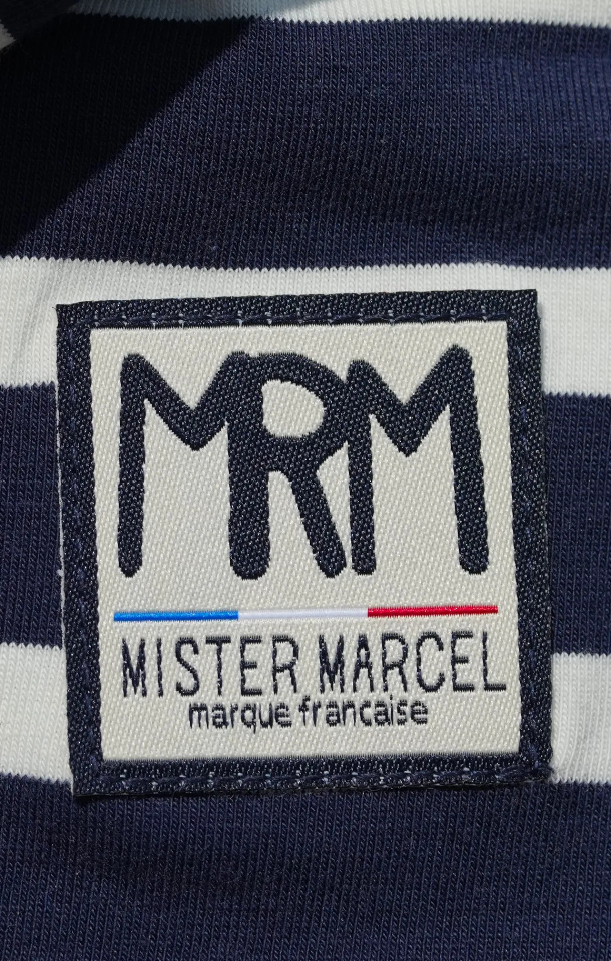 Homme LITTLE MARCEL Marinière Homme TARIC MARINE ECRU