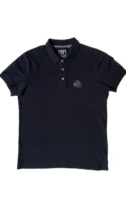 Homme LITTLE MARCEL Polo Manche Courtes homme Mister Marcel NICE NOIR