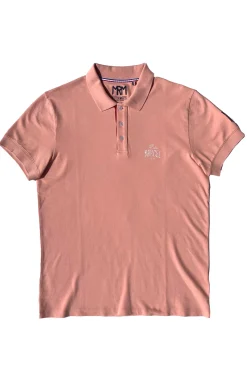 Homme LITTLE MARCEL Polo Manche Courtes homme Mister Marcel NICE ROSE PASTEL