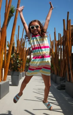 Enfant LITTLE MARCEL Robe Enfant Fille RIMI MULTI 002FB