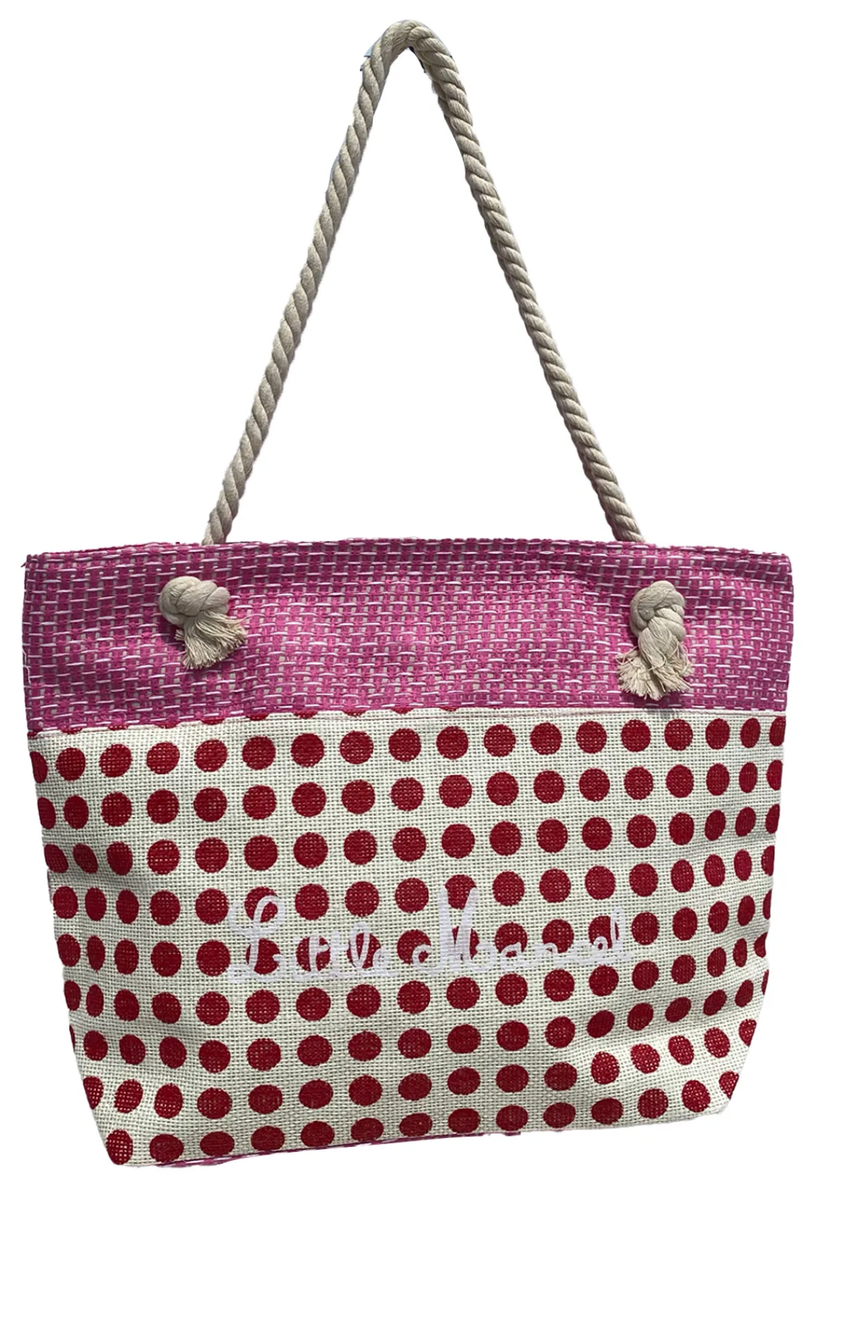 LITTLE MARCEL Sac de plage tissu ZT1136ROSE
