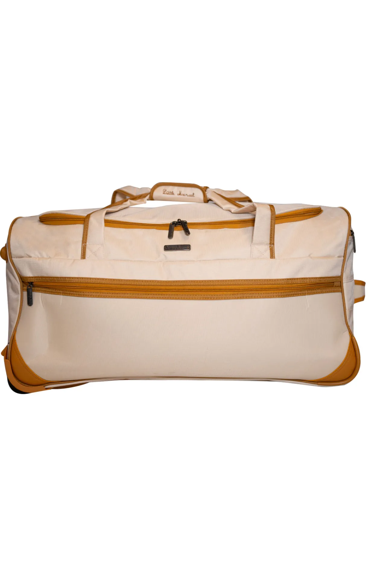 LITTLE MARCEL Sac De Voyage à Roulettes Souple Crème 53Cm
