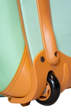 LITTLE MARCEL Sac De Voyage à Roulettes Souple Vert pastel 53Cm
