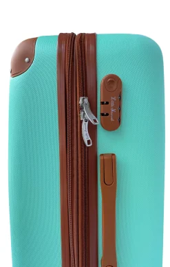 LITTLE MARCEL Set de 3 Valises Rigide ABS Vert Pastel