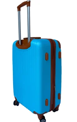 LITTLE MARCEL Set de 3 Valises Rigide ABS Bleu Pastel