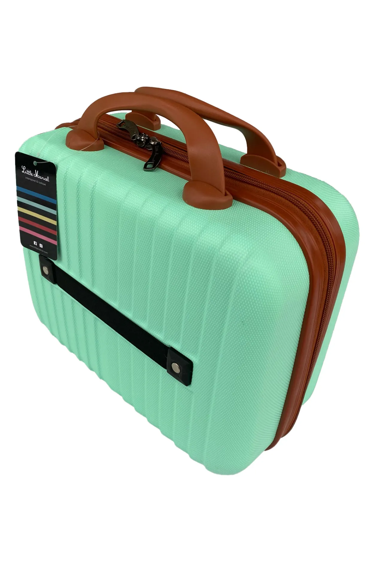LITTLE MARCEL Set de 5 Valises Rigide ABS Vert Pastel
