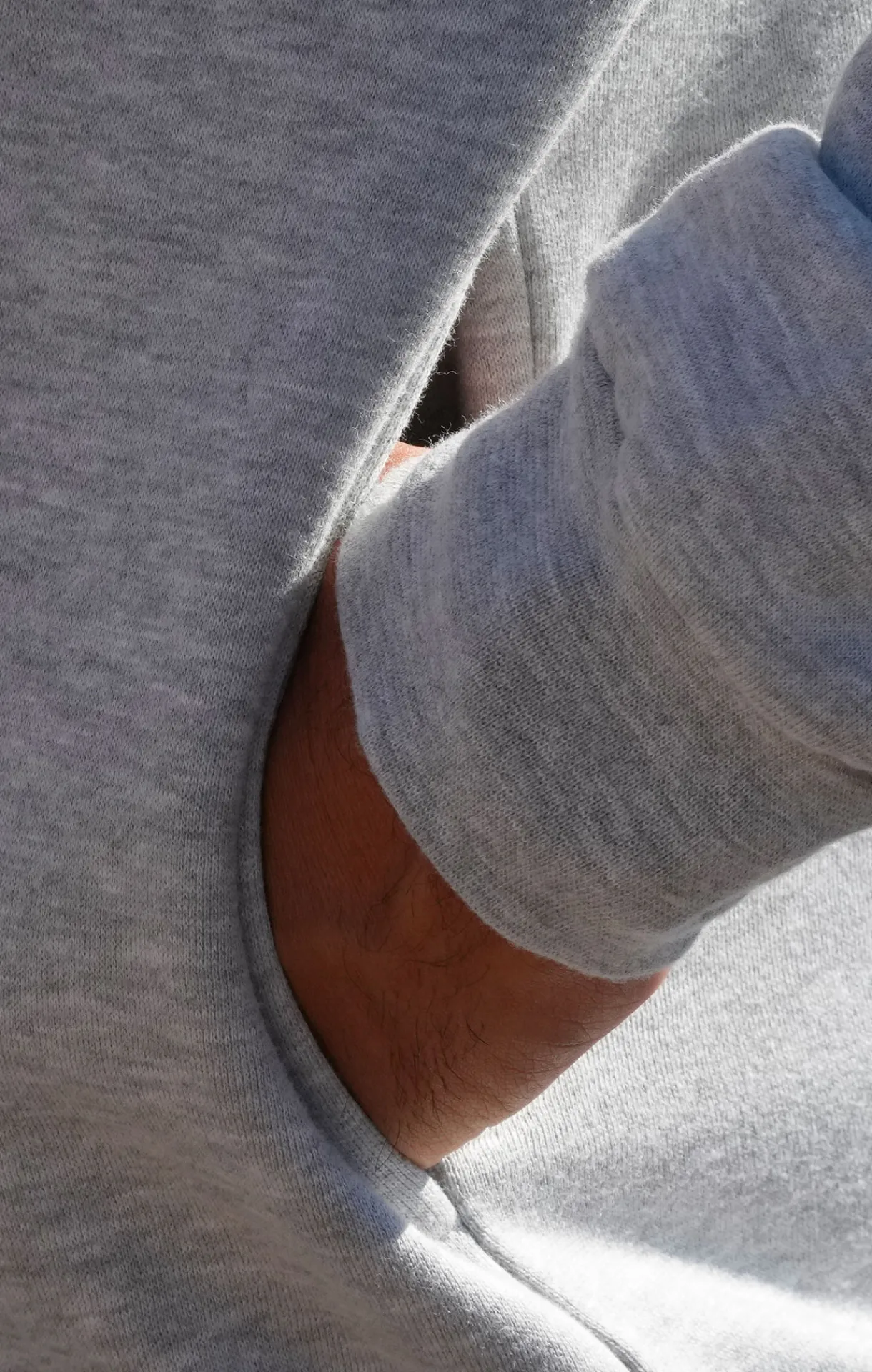 Homme LITTLE MARCEL Sweat à Capuche Homme SCOTT GRIS CHINE