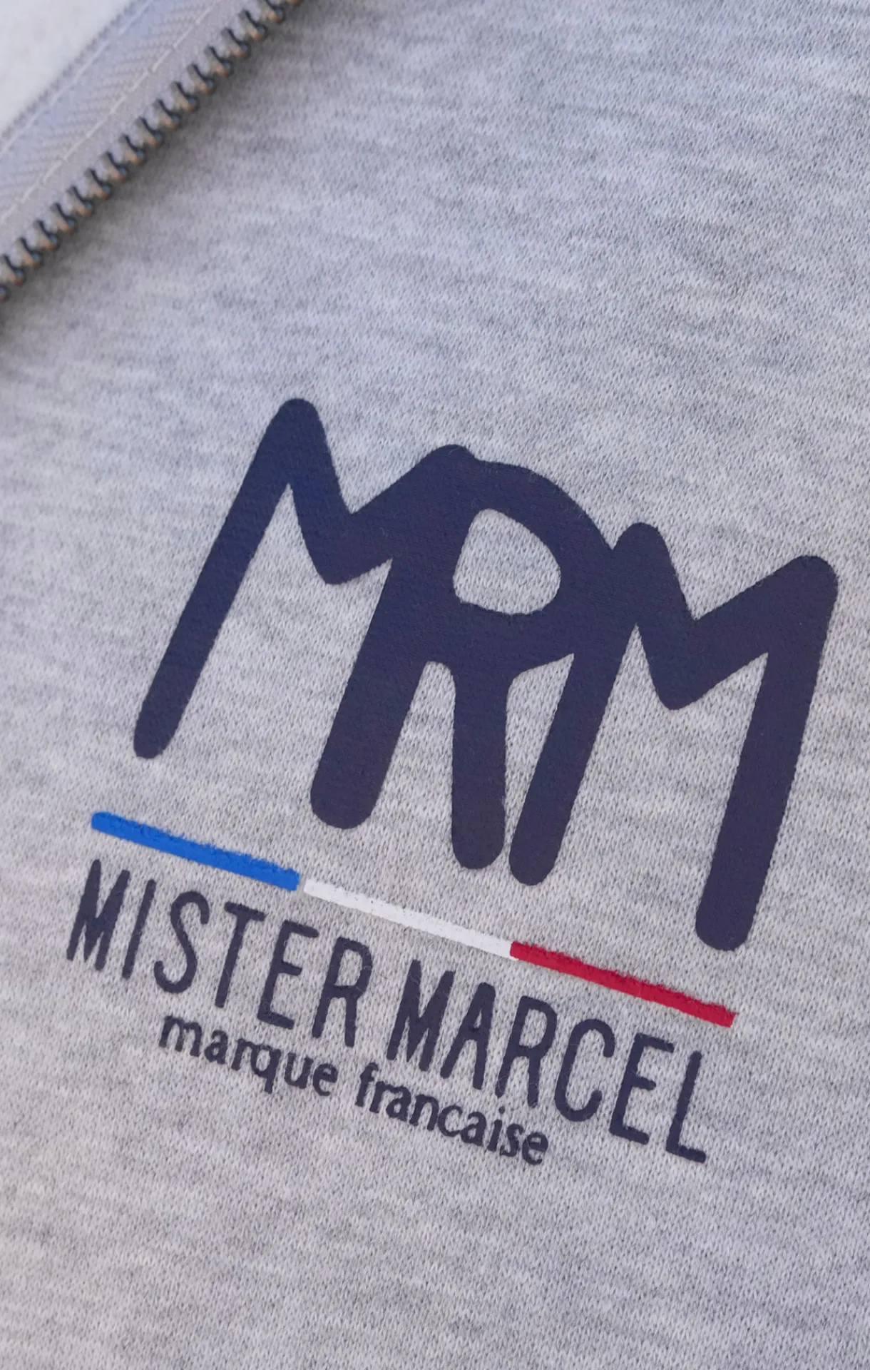 Homme LITTLE MARCEL Sweat à Capuche Homme SCOTT GRIS CHINE