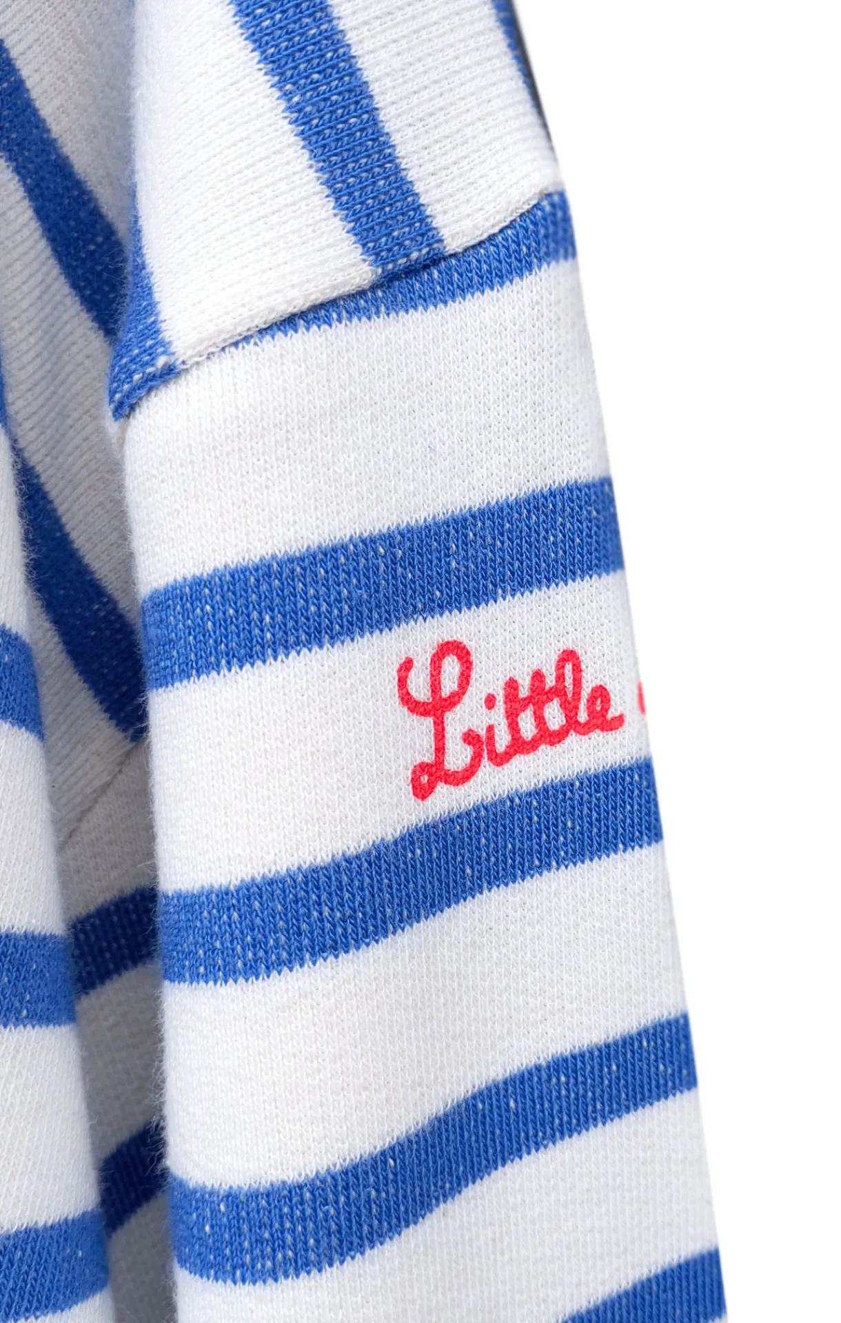 Femme LITTLE MARCEL Sweat Femme SIDY BLANC/BLEU