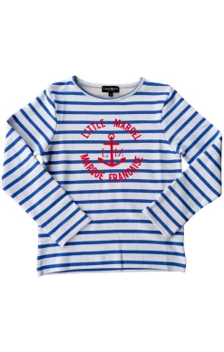 Enfant LITTLE MARCEL Sweat Garçon  SOAN BLANC/BLEU