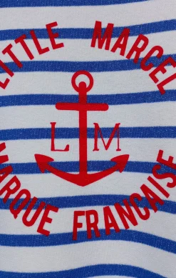 Enfant LITTLE MARCEL Sweat Garçon  SOAN BLANC/BLEU