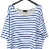 Femme LITTLE MARCEL Sweat SYDNEY Femme Blanc/Bleu