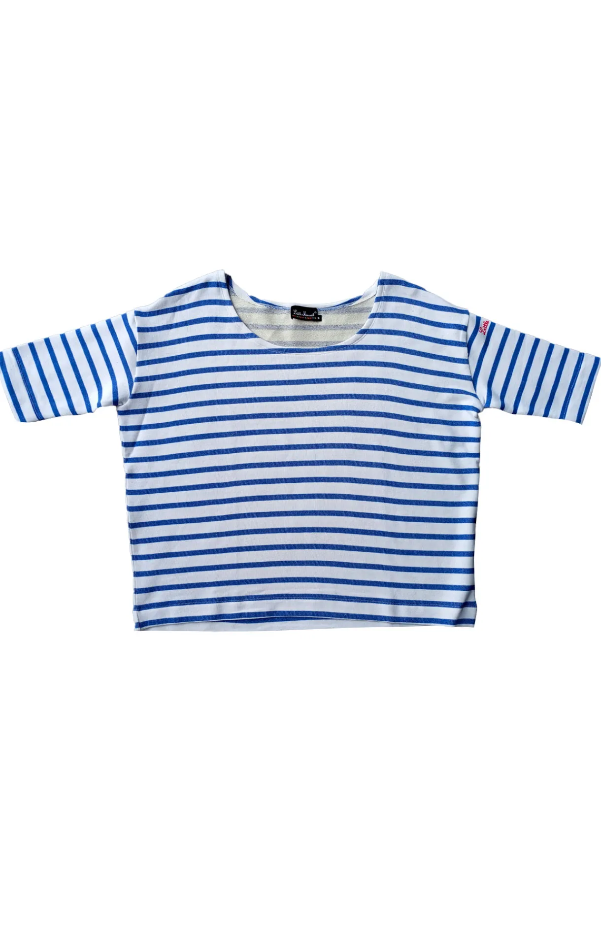 Femme LITTLE MARCEL Sweat SYDNEY Femme Blanc/Bleu