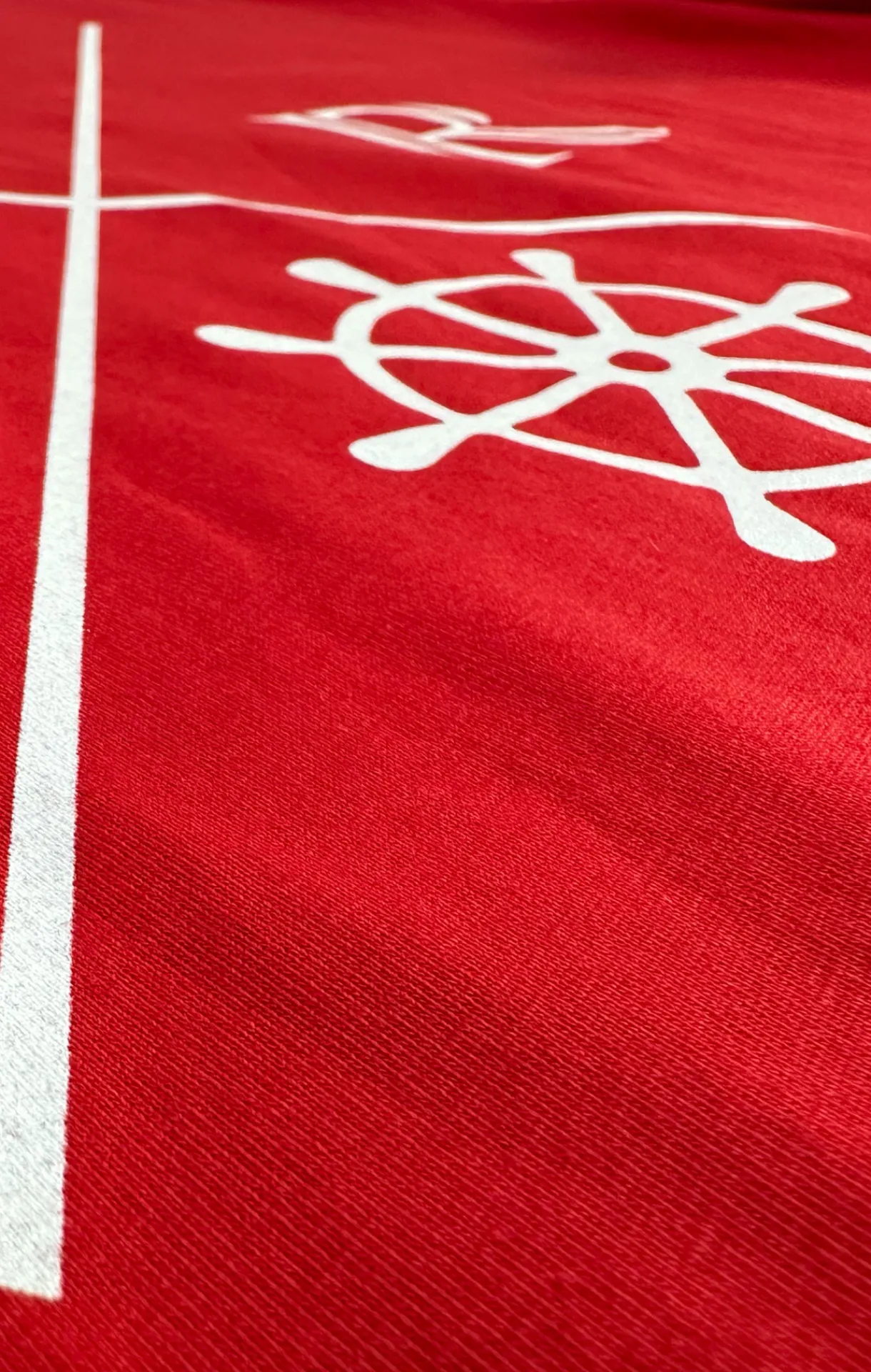 Homme LITTLE MARCEL Tee-shirt Manche Courtes homme Mister Marcel ANCHOR ROUGE