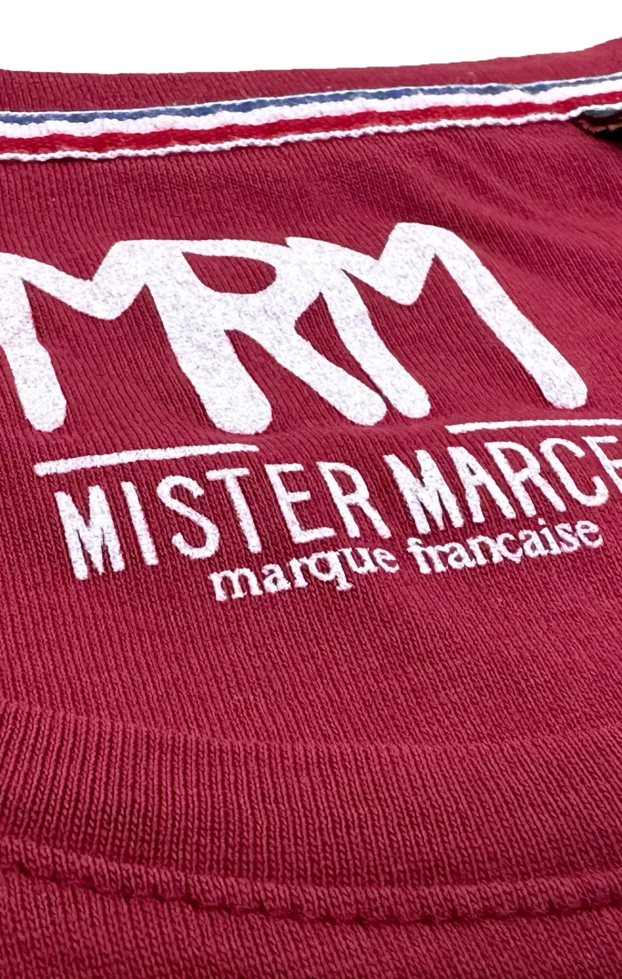 Homme LITTLE MARCEL Tee-shirt Manche Courtes homme Mister Marcel NATURAL ROUGE