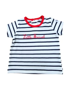 LITTLE MARCEL Tee-shirt Manches Courtes Bébé Marin bleu-marine