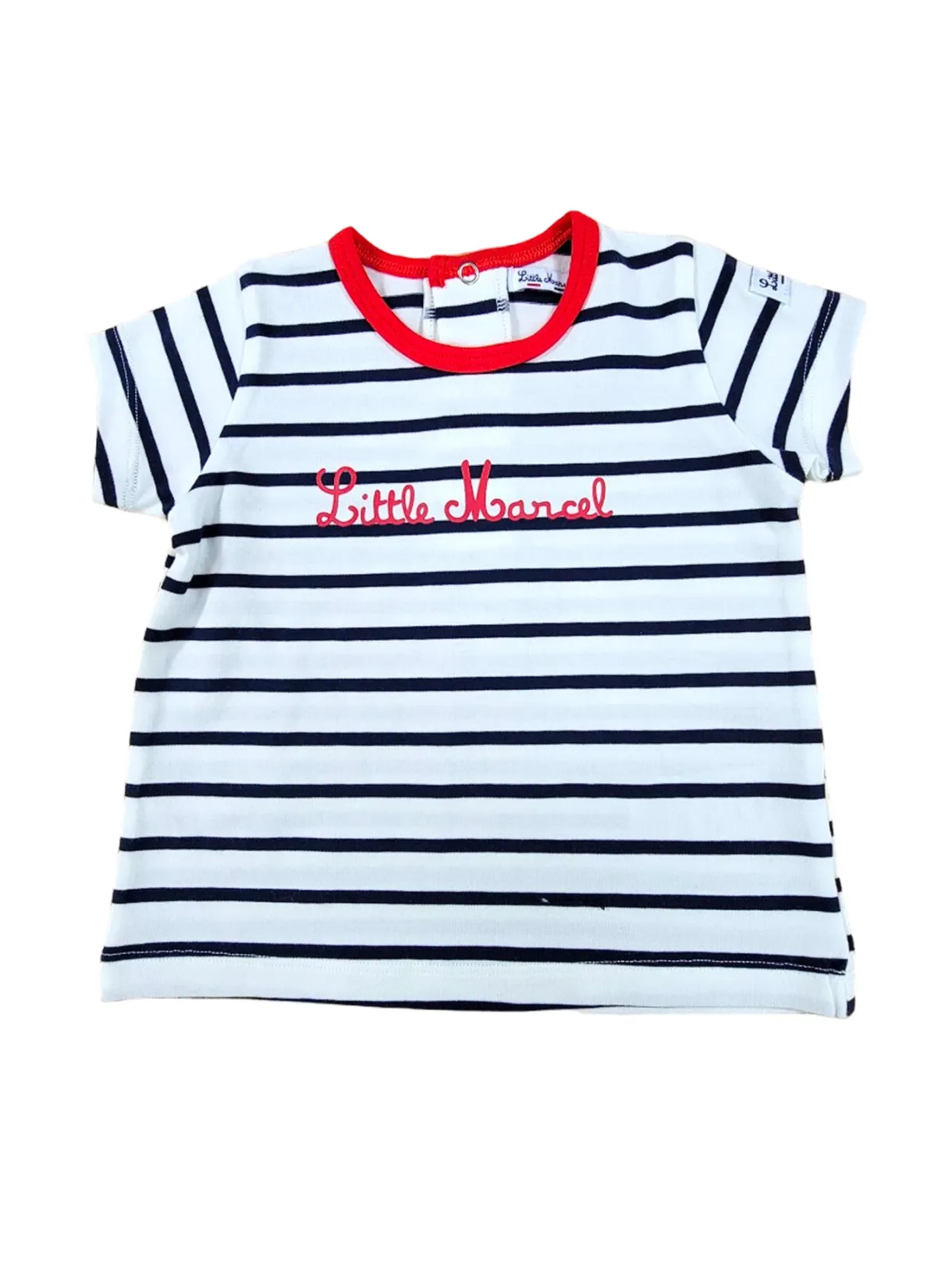 LITTLE MARCEL Tee-shirt Manches Courtes Bébé Marin bleu-marine