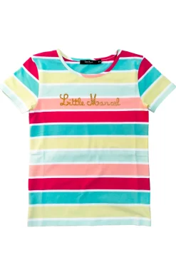 Enfant LITTLE MARCEL Tee-Shirt Manches Courtes Enfant Fille TAMI MULTI 002FB