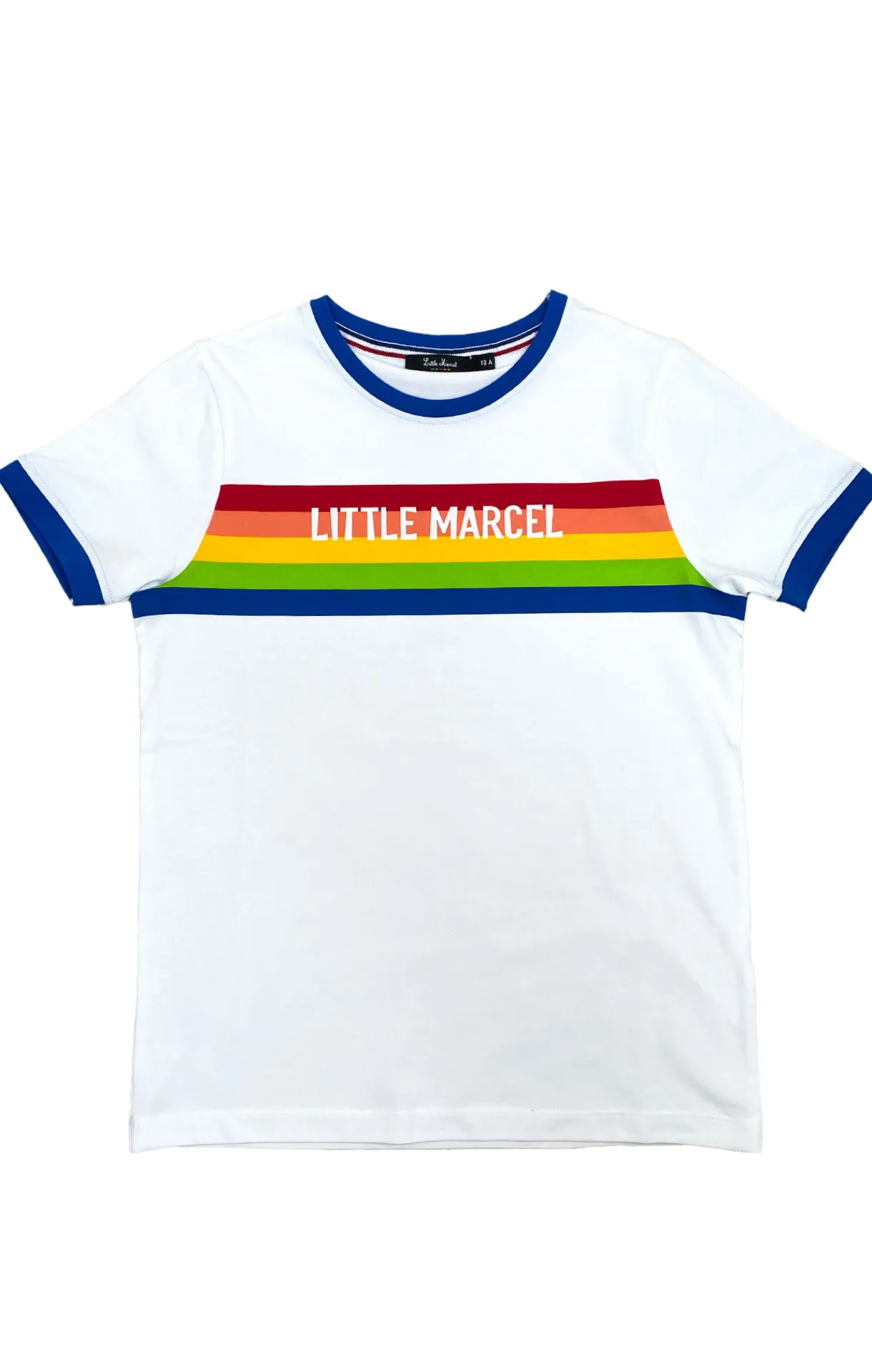 Enfant LITTLE MARCEL Tee-Shirt Manches Courtes Enfant Garçon TORAC BLANC