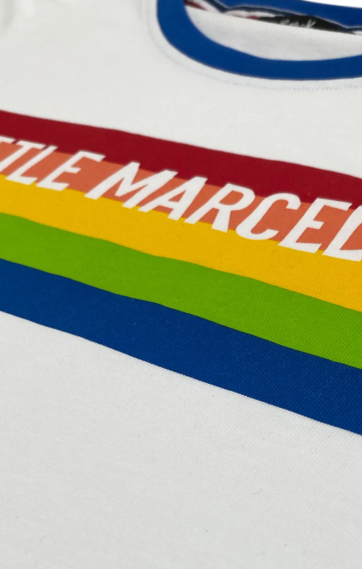 Enfant LITTLE MARCEL Tee-Shirt Manches Courtes Enfant Garçon TORAC BLANC