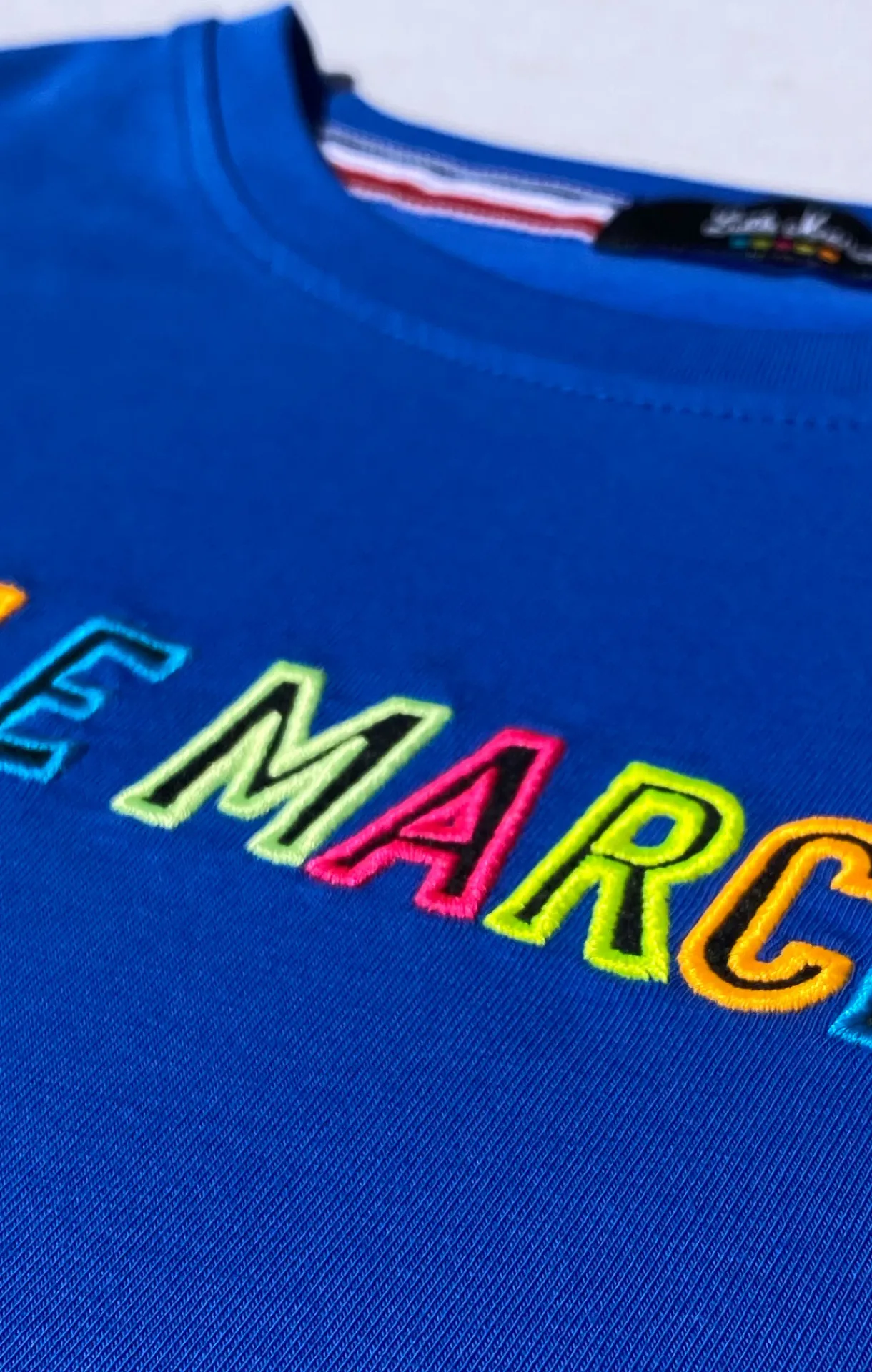 Enfant LITTLE MARCEL Tee-Shirt Manches Longues Enfant Garçon TOLIO BLEU