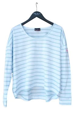 Femme LITTLE MARCEL Top ml Femme LYES BLANC/GRIS