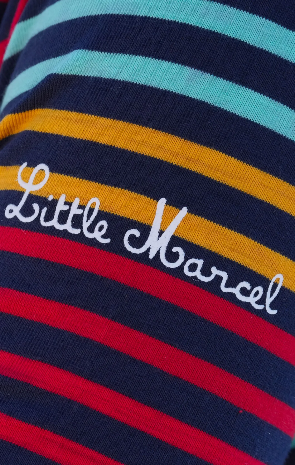 Femme LITTLE MARCEL T-shirt manches longues femme MISTIC MULTI MARINE
