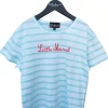 Enfant LITTLE MARCEL T-shirt mc Fille THEA BLANC/VERT