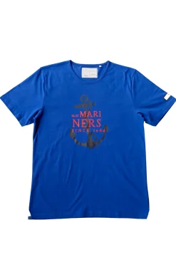 Homme LITTLE MARCEL T-shirt mc Homme ARTUS BLEU ROI