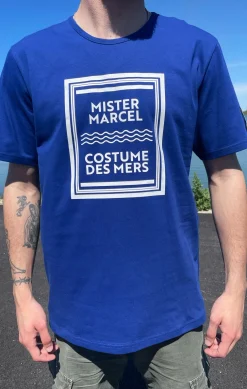 Homme LITTLE MARCEL T-shirt mc Homme MIGUEL BLEU ROI