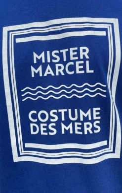 Homme LITTLE MARCEL T-shirt mc Homme MIGUEL BLEU ROI