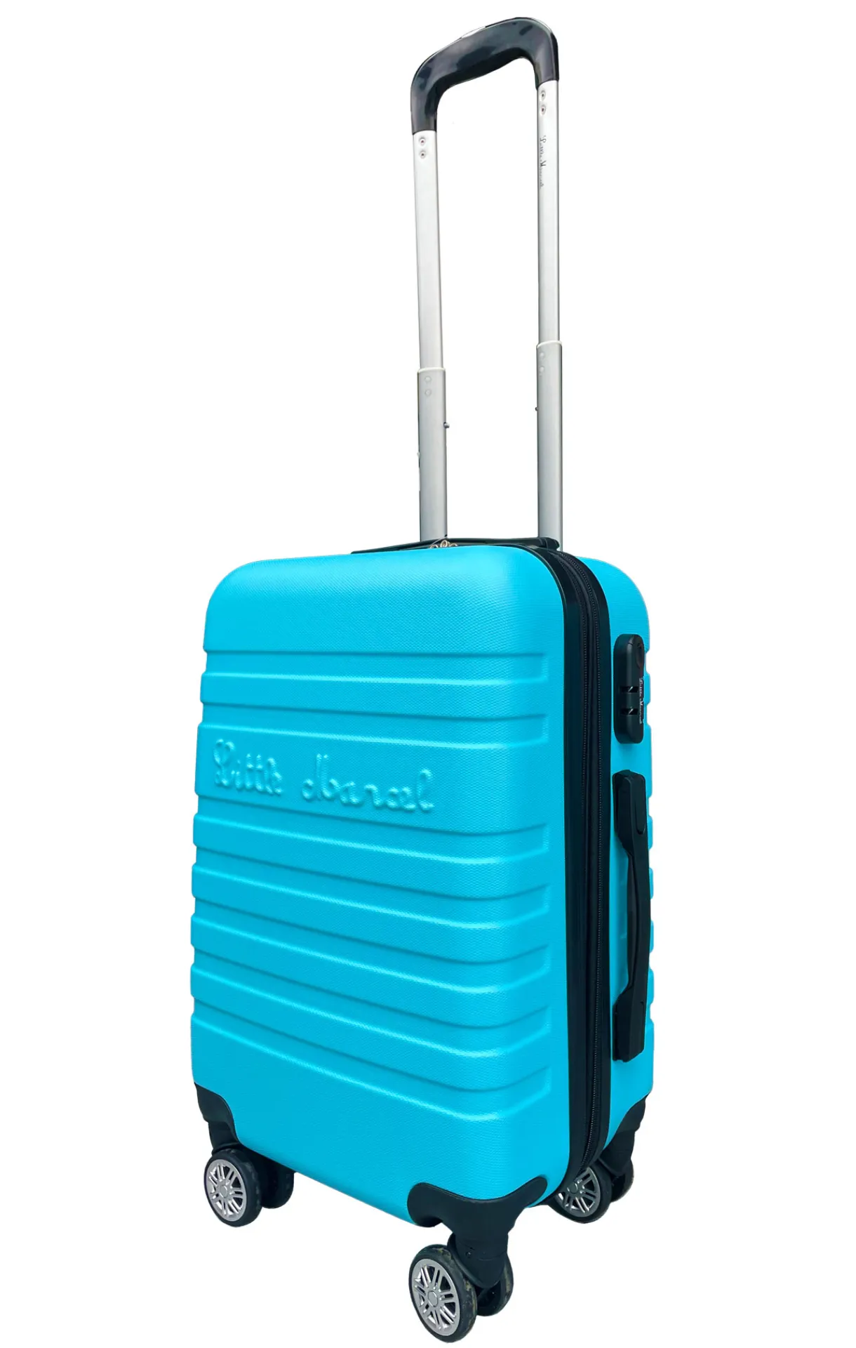 LITTLE MARCEL Valise Cabine 55 cm Rigide ABS Bleu