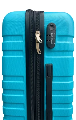 LITTLE MARCEL Valise Cabine 55 cm Rigide ABS Bleu