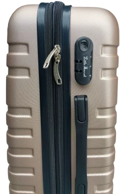 LITTLE MARCEL Valise Cabine 55 cm Rigide ABS Gold