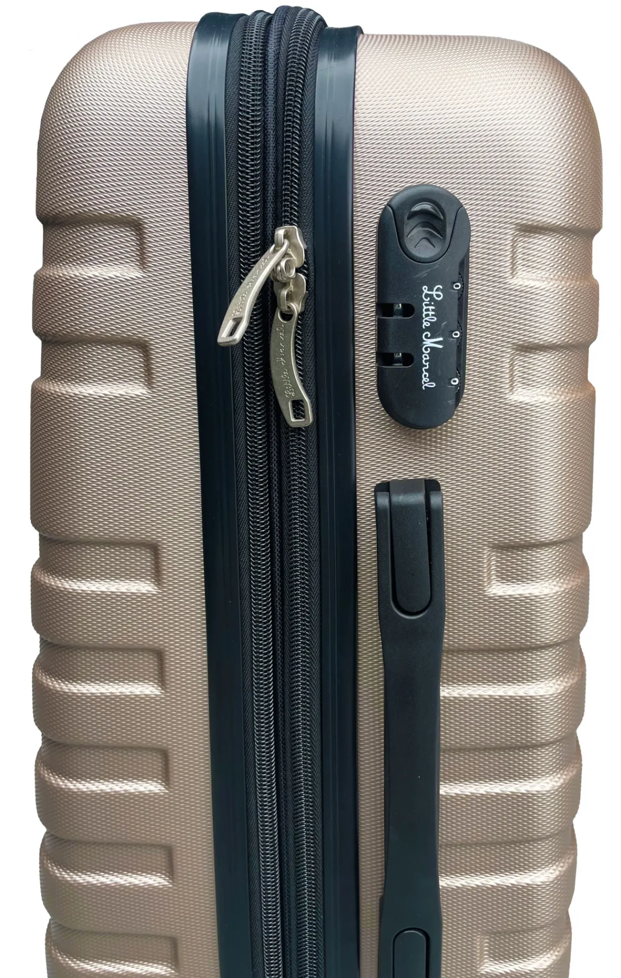 LITTLE MARCEL Valise Cabine 55 cm Rigide ABS Gold