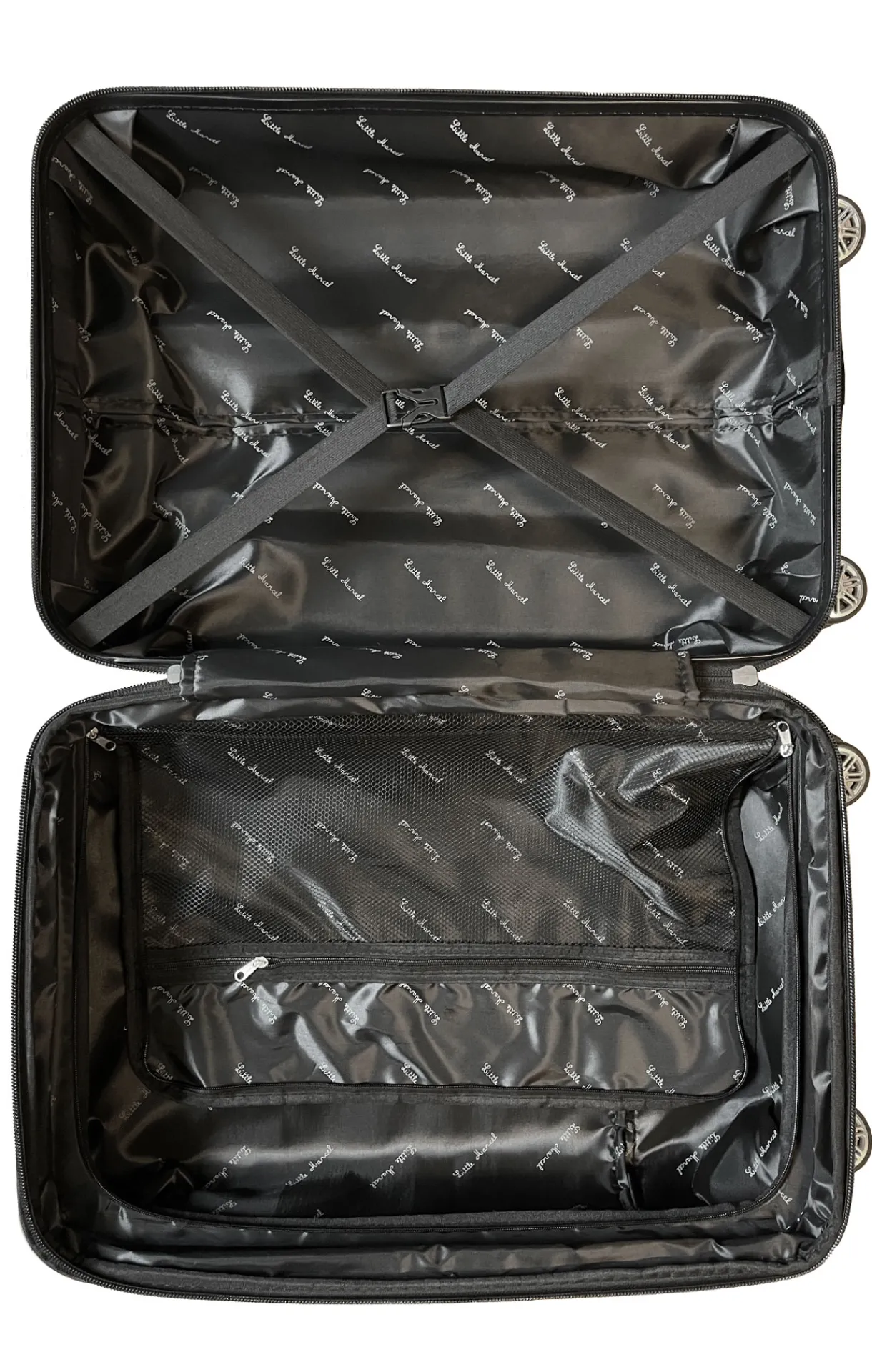 LITTLE MARCEL Valise Cabine 55 cm Rigide ABS Bleu