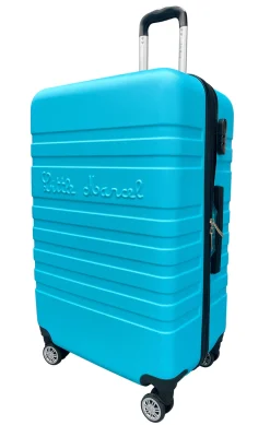 LITTLE MARCEL Valise Grande taille 75 cm Rigide ABS Bleu