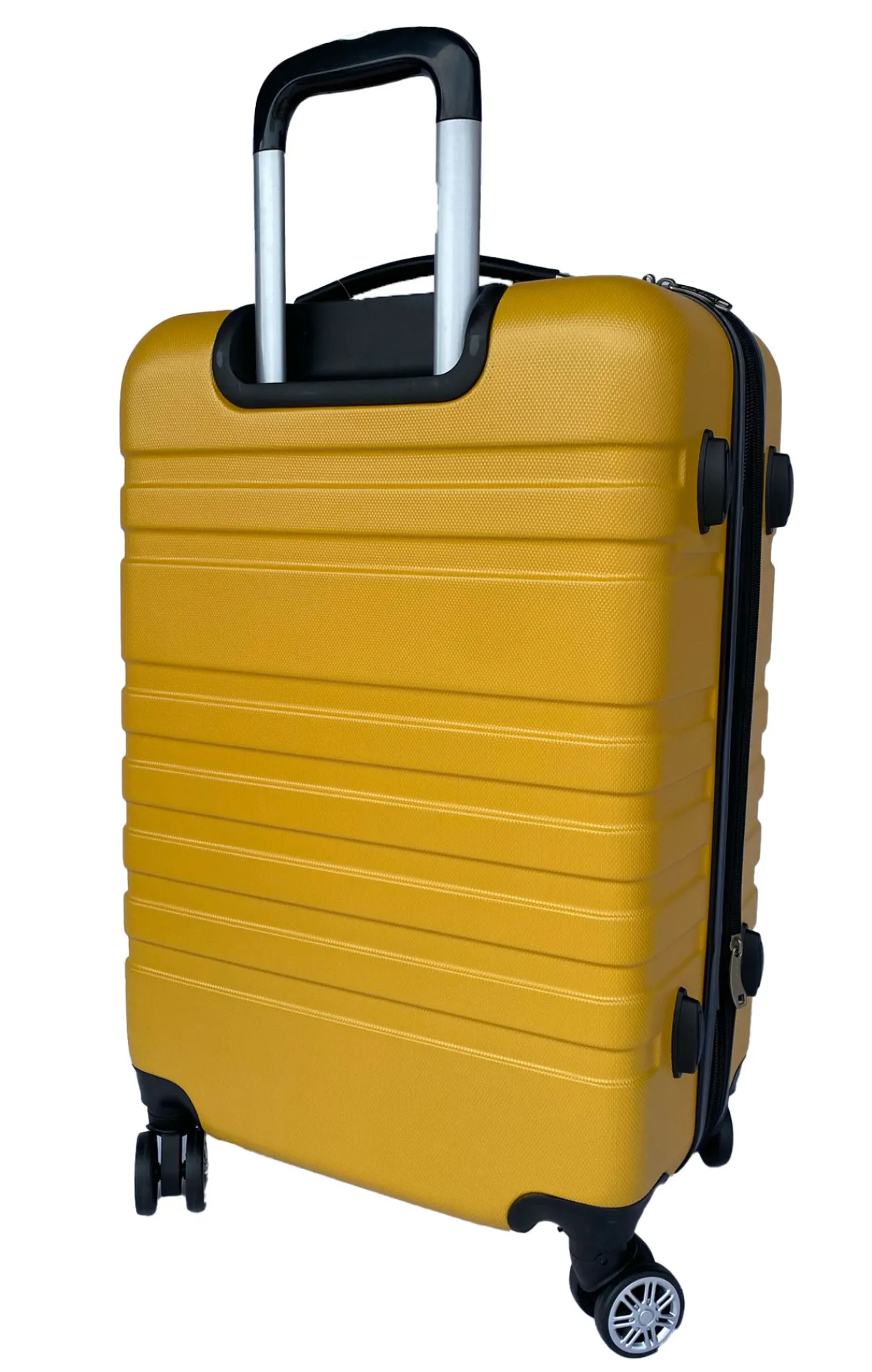 LITTLE MARCEL Valise Moyenne taille 65 cm Rigide ABS Jaune