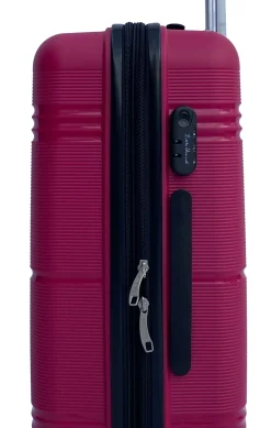 LITTLE MARCEL Valise Moyenne taille 65 cm Rigide PP Fushia