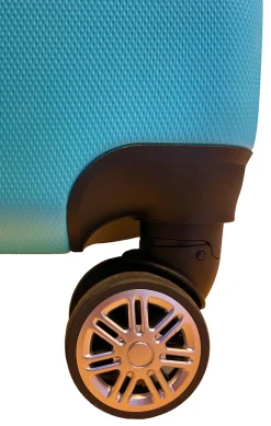 LITTLE MARCEL Valise Moyenne taille 65 cm Rigide ABS Bleu