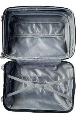 LITTLE MARCEL Valise Moyenne taille 65 cm Rigide ABS Crème